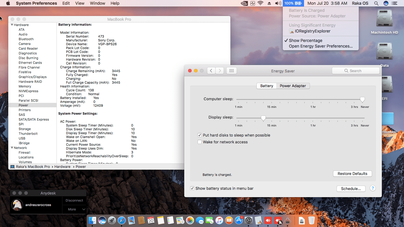 Sony Vaio VPCEG38FG [SandyBridge   Intel HD 3000] 6